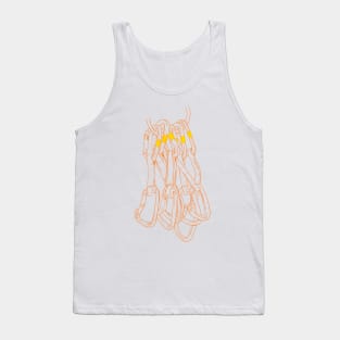 Rock climbing quickdraws Tank Top